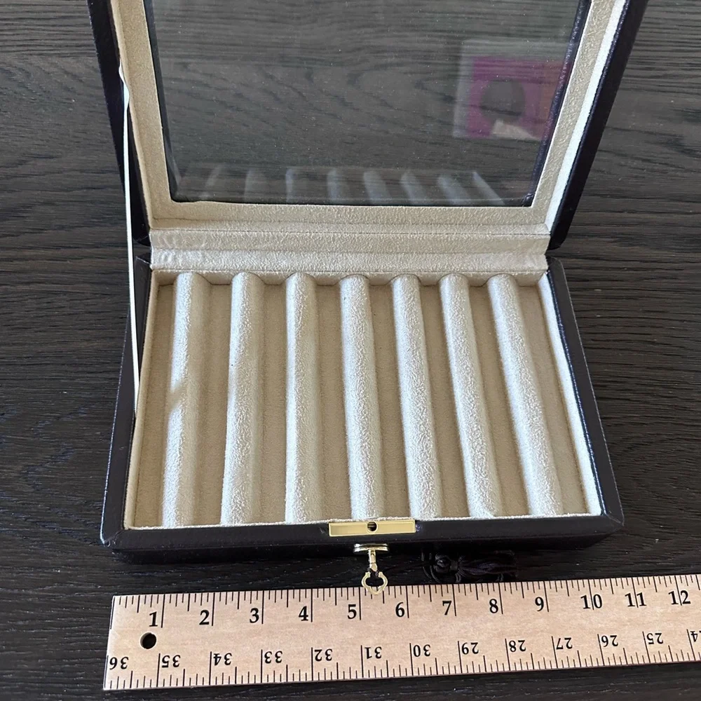 Elegant Brown Pen Case